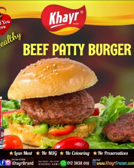٭ Patty Burger Daging (6 pcs)