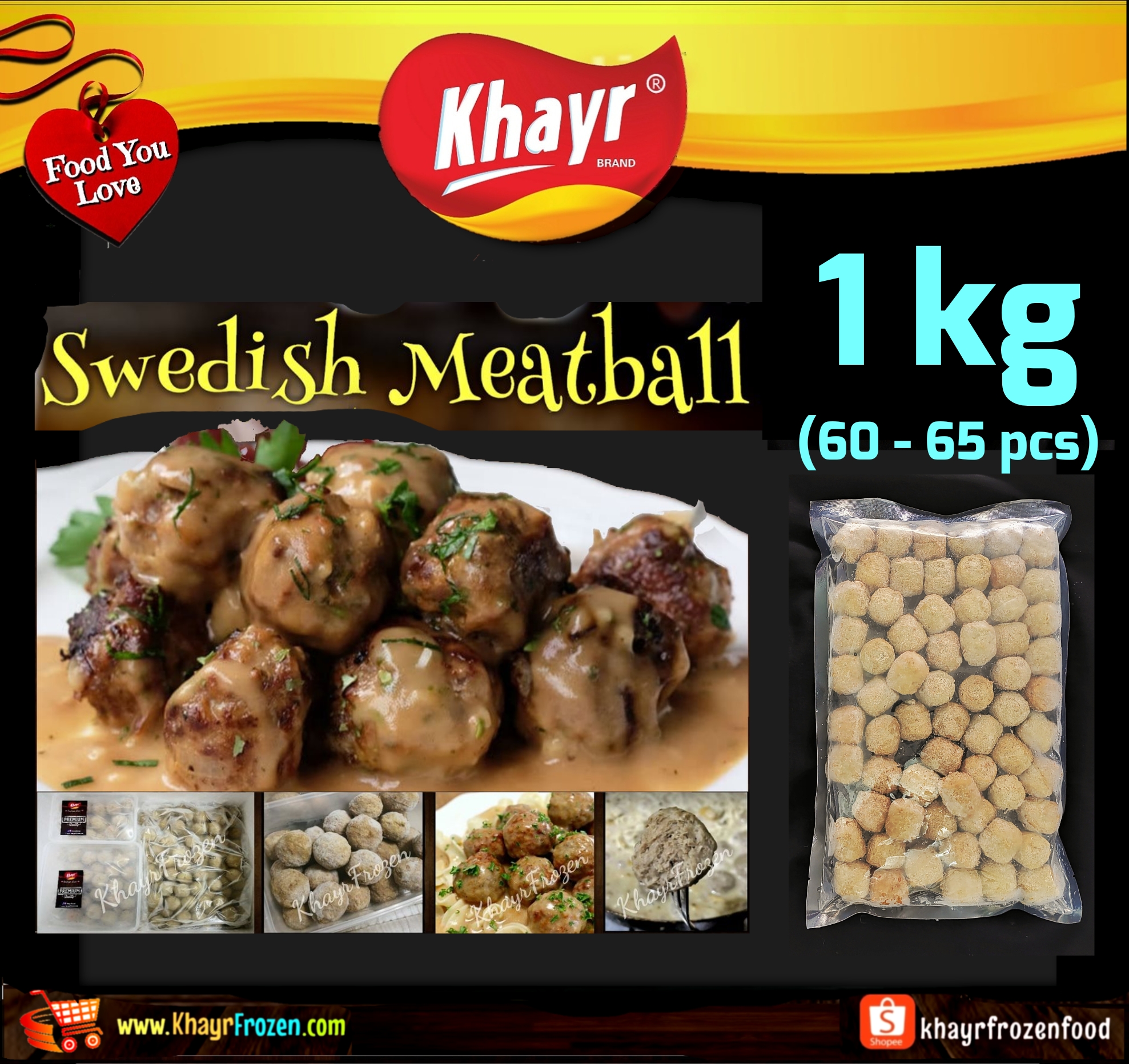 Swedish Meatball (1kg)