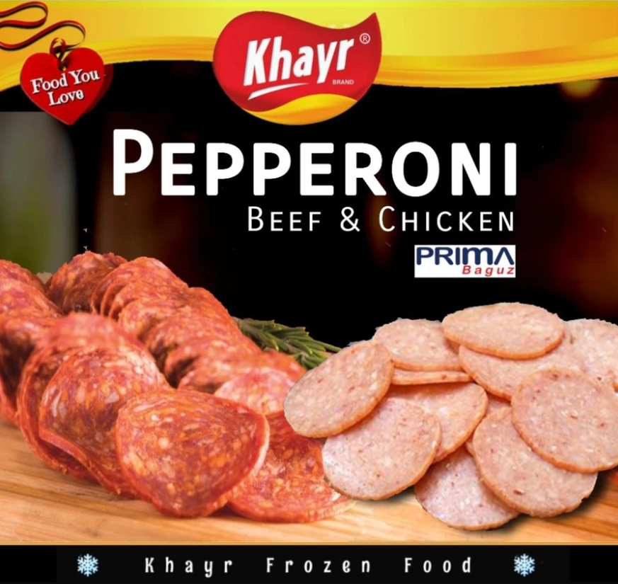 Pepperoni Beef & Chicken Prima Baguz