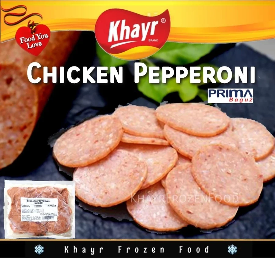 Pepperoni Chicken Prima Baguz 500gm