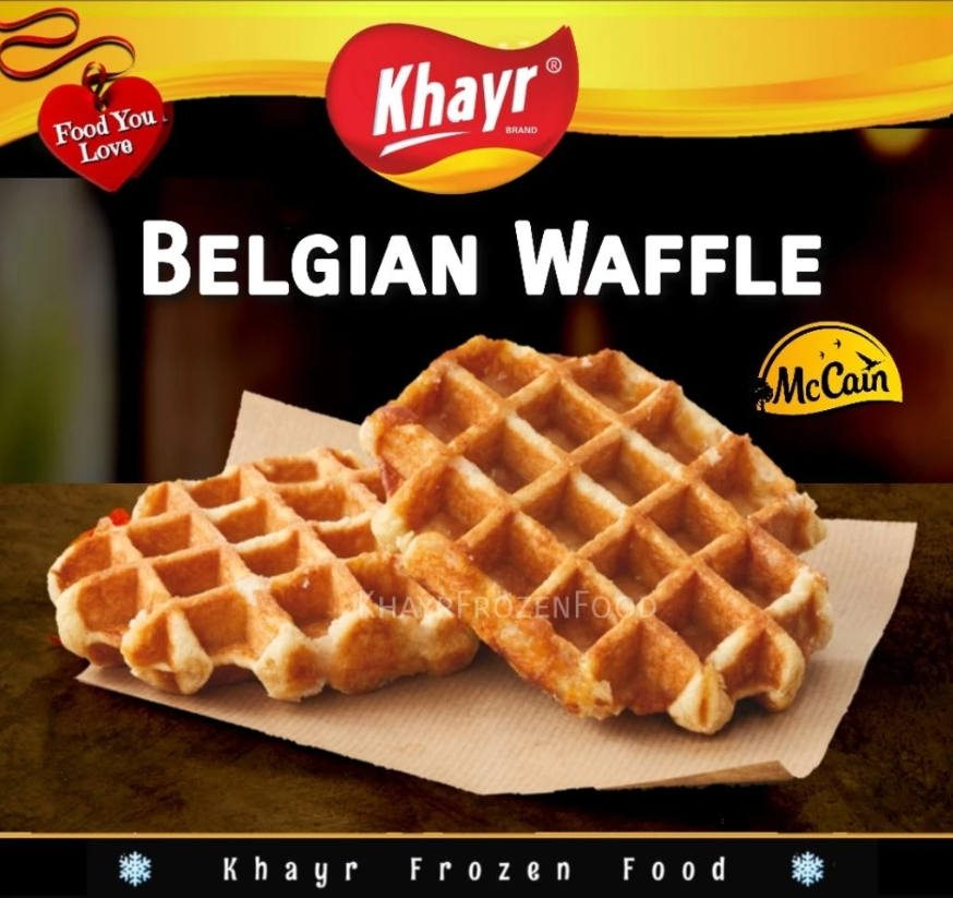 Mccain Belgian Waffle @ Croffle 1 pc